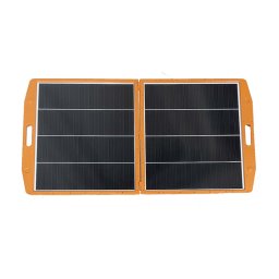 Panou solar Fotovoltaic Portabil și Pliabil 120W pentru Camping Pescuit Drumeții Solmax cu 2 incarcatoare controller incluse
