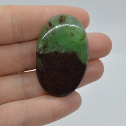Cabochon crisopraz bio 42x27x6mm A5