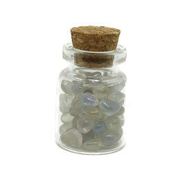 Sticla cu cristale naturale de aura cuart, 16g