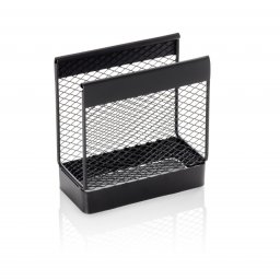 Suport Servetele Metalic Negru, 13.3x6.7x14 cm - Design Mesh