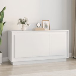 Servanta, alb, 102x35x55 cm, lemn prelucrat GartenMobel Dekor