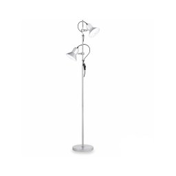 Lampadar Ideal Lux 2xE27/60W/230V argintiu