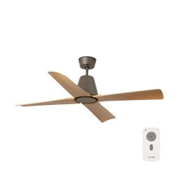 Ventilator de tavan FARO 34106 TYPHOON M maro d. 130 cm IP44 + telecomandă