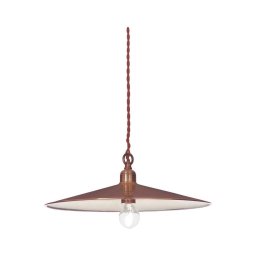 Lustră pe cablu Ideal Lux CANTINA 1xE27/42W/230V d. 35 cm cupru