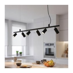 Lustră LED pe cablu Ideal Lux DYNAMITE 6xGU10/7W/230V negru