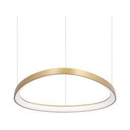 Lustră LED dimabilă pe cablu Ideal Lux GEMINI LED/48W/230V d. 61 cm auriu