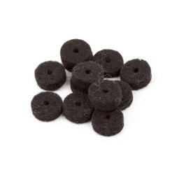 Fender Strap Button Felt Washers Black