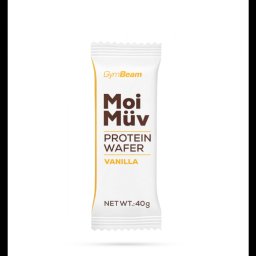 GymBeam MoiMüv Protein Wafer 40 g vanilie