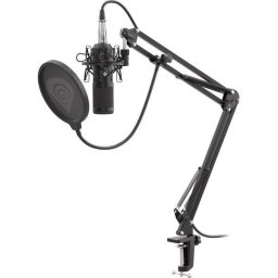 Microfon de studio Genesis Radium 300 XLR, Negru