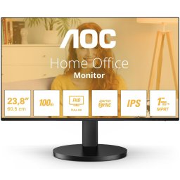 Monitor LED AOC 24B3HA2, 24",Full HD,1 ms, 100 Hz, Adaptive Sync, Negru