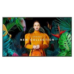 Monitor Profesional Crystal UHD Signage 65" QM65C, Rezolutie 4K, HDMI, DisplayPort, Negru