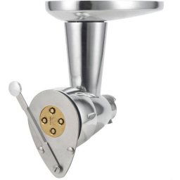 Accesoriu modelare paste pentru robotii de bucatarie Kenwood, KAX92.A0ME, matrita Maccheroni rigati inclusa, Argintiu