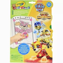 Crayola Mini Kids: carte de colorat și stickere Patrula Cățelușilor