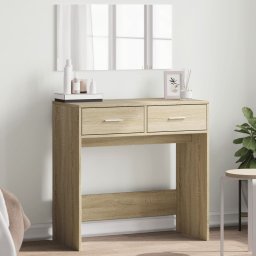 Masa de toaleta cu oglinda, stejar sonoma, 80x39x80 cm GartenMobel Dekor