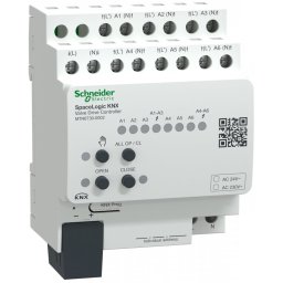 Controler actionare actuatoare termice 6 canale SpaceLogic KNX Schneider MTN6730-0002