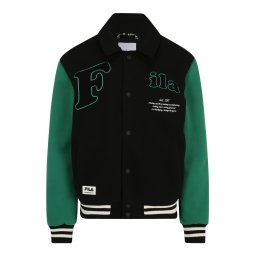 FILA Geacă de primăvară-toamnă 'TEHRAN' verde / negru / alb
