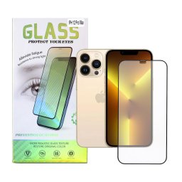 FOLIE STICLA Spacer pentru Iphone 12 Pro Max, grosime 0.3mm, acoperire totala ecran, strat special anti-ulei si anti-amprenta, Tempered Glass, sticla 9D, duritate 9H "SPPG-AP-IP12PM-TG