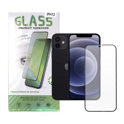 FOLIE STICLA Spacer pentru Iphone 12 si 12 Pro, grosime 0.3mm, acoperire totala ecran, strat special anti-ulei si anti-amprenta, Tempered Glass, sticla 9D, duritate 9H "SPPG-AP-IP12-TG