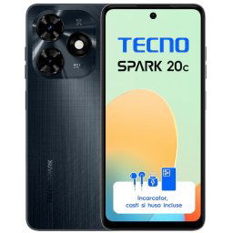 Smartphone SPARK 20C 128GB 8GB RAM Dual SIM Gravity Black