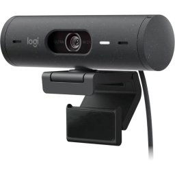 Camera Web LOGITECH Brio 500 960-001422, Full HD, USB, Graphite