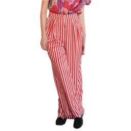 MADAME SHOU SHOU Pantaloni Voyager red stripes