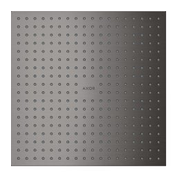 Pălărie de duș, Axor, ShowerSolution, 1 jet, 30 x 30 cm, negru cromat periat, 35317340