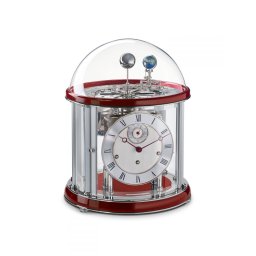Ceas de birou mecanic 22823-V20352 Hermle rosu