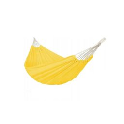 Hamac textil, protectie franghie, galben, max 200 kg, 200x150 cm