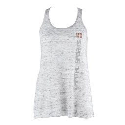 Capital Sports Maiou de antrenament pentru femei, alb marmură, mărime XL (STS3-CSTF4)