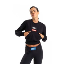 LABELLAMAFIA Hanorac pentru femei Go On Black L