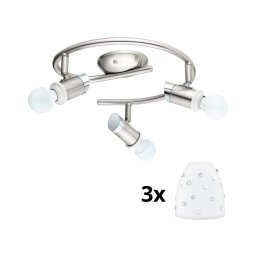 Spot LED Eglo MY CHOICE 3xE14/4W/230V crom/alb