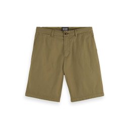 SCOTCH & SODA Bermude Stuart-Garment-Dyed Pima Cotton Chino 175744 SC6895 algae