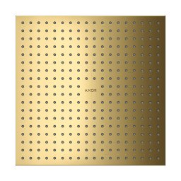Pălărie de duș, Axor, ShowerSolution, 1 jet, 30 x 30 cm, auriu lucios, 35317990