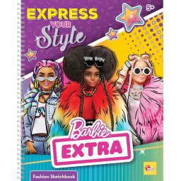 Carte de colorat cu activitati Barbie - Stilul tau