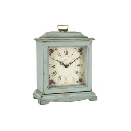 Ceas de birou Hermle 22915-V72114 quartz cu melodia Westminster 4/4 albastru deschis