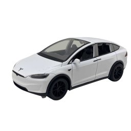 Macheta Tesla Model X diecast 1/32, cu lumini