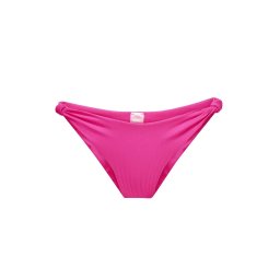 ONLY Bikini Bottom Onlsienna Rib Knot Bikini Brazilian 15314222 18-2436 TCX fuchsia purple