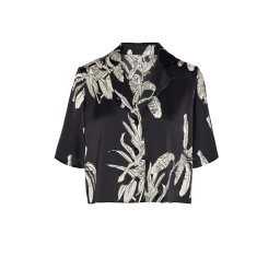 VERO MODA Cămaşă Vmkeila Ss Cropped Shirt Vma 10307628 C-N10 black