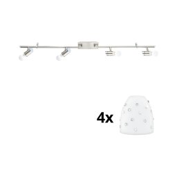 Spot LED Eglo MY CHOICE 4xE14/4W/230V crom/alb