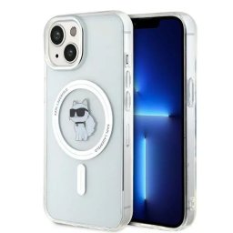 Husa Karl Lagerfeld IML Choupette MagSafe case for iPhone 15 - transparent