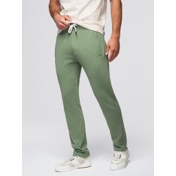 Ombre Men's sweatpants with unlined leg - green