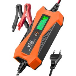 redresor baterie auto well 6v 2a, 12v 4a