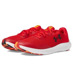Under Armour Charged Pursuit 3 (Big Kid) RedOrange BlastBlack