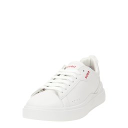 HUGO Sneaker low 'Blake' roșu / alb