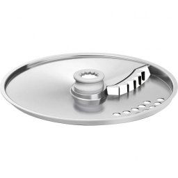 Accesoriu Bosch French Fries Disc MUZ9PS1, Din otel inoxidabil, Functioneaza prin MUZ9VL1, Proceseaza rapid si fara efort cartofi pentru prajit sau legume in batoane pentru dip, Pentru gama OptiMUM (MUM9)