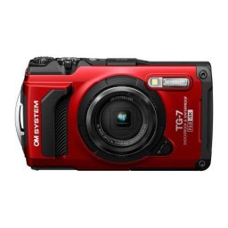 Aparat foto Digital Olympus OM SYSTEM TG-7, 12MP, 3" LCD, Rosu