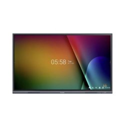 Tabla interactiva ViewSonic 65" IFP6533-G, Ultra HD (3840 x 2160), Procesor Quad-core ARM Cortex A55, 8GB DDR4, 128GB Intern, 40 puncte, HDMI, VGA, RS232, OPS, WiFi, Difuzoare, Android 11, Negru