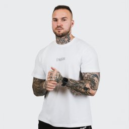 GymBeam Tricou FIT White XXL
