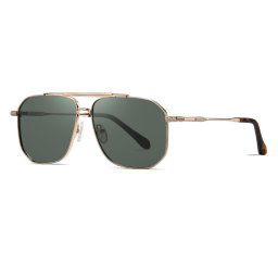 Ochelari de soare Ochelari de Soare, Barbati - Techsuit Polarized (8538) - Gold / Blackrish Green