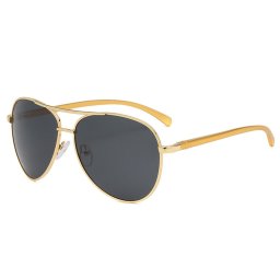 Ochelari de soare Ochelari de Soare, Barbati - Techsuit Polarized (2150) - Gold / Black Gray